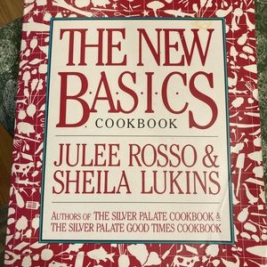 THE NEW BASICS COOKBOOK by Rosso & Lukins